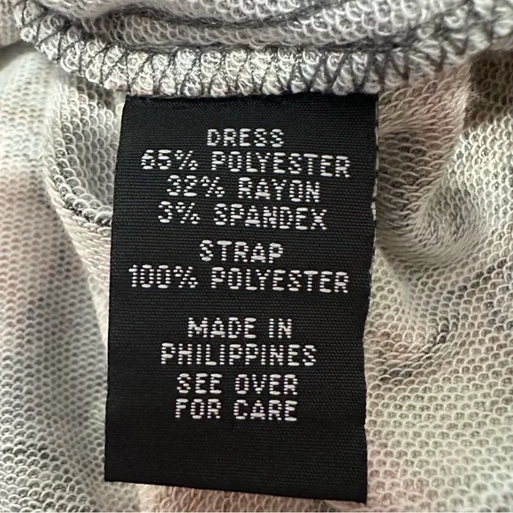 BCX Floral Lace Up Long Sleeve Swing Dress - Picture 10 of 11